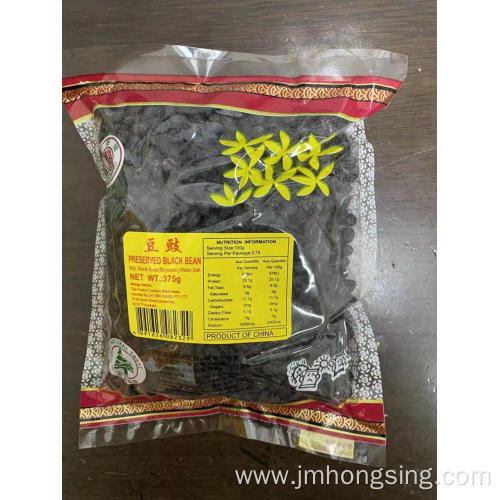 375G Salted black bean vacuum packaged